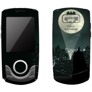   «Keep calm and call Batman»   Samsung S3100