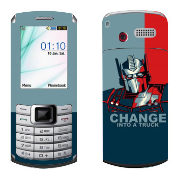   « : Change into a truck»   Samsung S3310