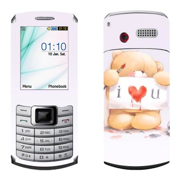   «  - I love You»   Samsung S3310