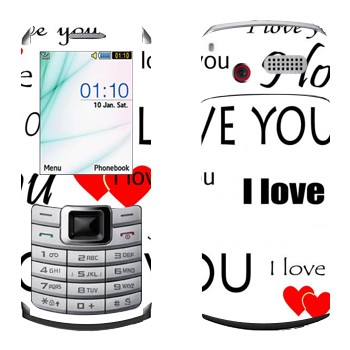   «I Love You -   »   Samsung S3310