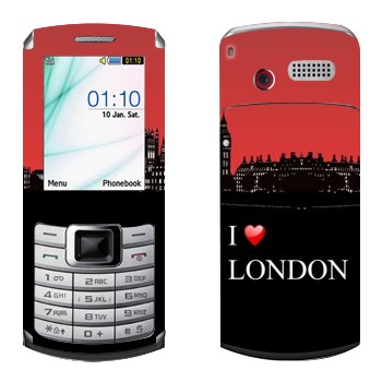  «I love London»   Samsung S3310