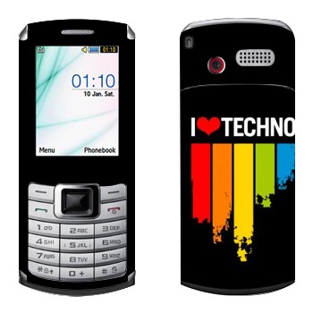   «I love techno»   Samsung S3310