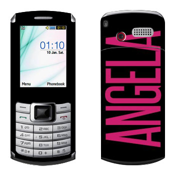   «Angela»   Samsung S3310
