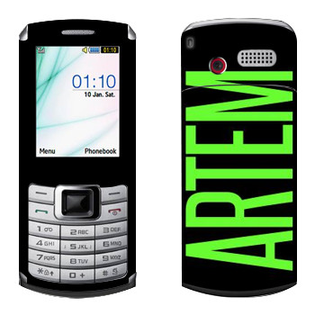   «Artem»   Samsung S3310