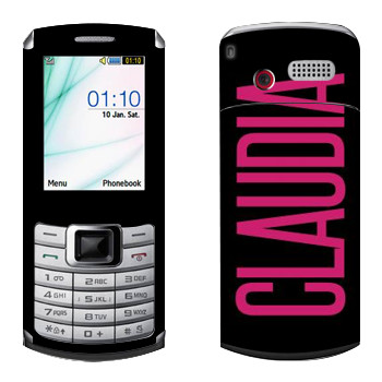   «Claudia»   Samsung S3310