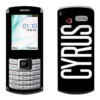   «Cyrus»   Samsung S3310