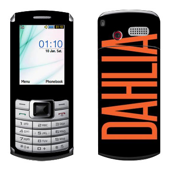   «Dahlia»   Samsung S3310