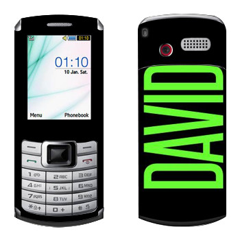   «David»   Samsung S3310