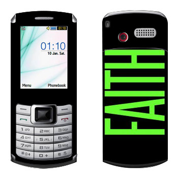   «Faith»   Samsung S3310
