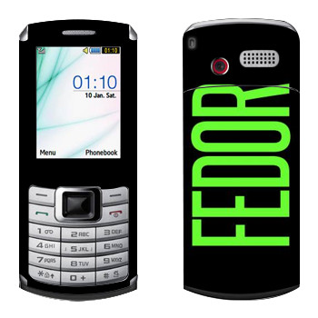   «Fedor»   Samsung S3310