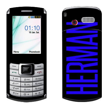   «Herman»   Samsung S3310