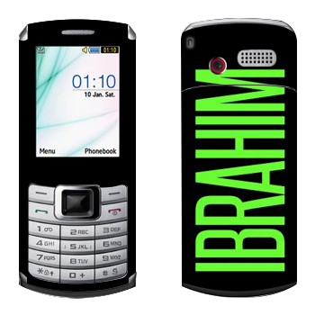   «Ibrahim»   Samsung S3310