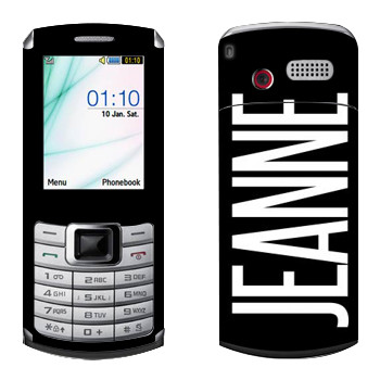   «Jeanne»   Samsung S3310