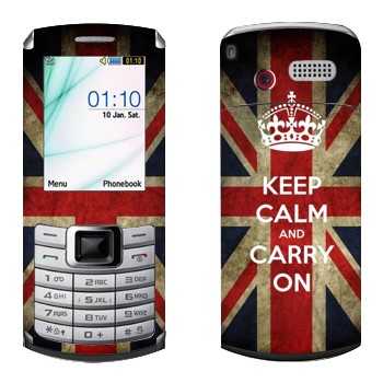   «Keep calm and carry on»   Samsung S3310