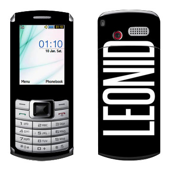   «Leonid»   Samsung S3310