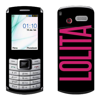   «Lolita»   Samsung S3310