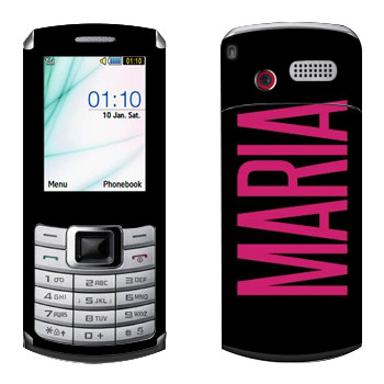   «Maria»   Samsung S3310