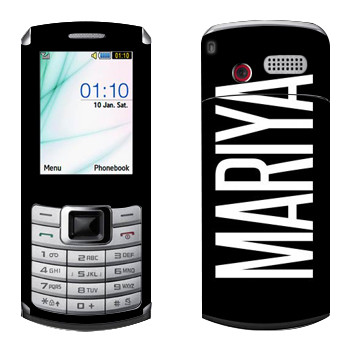   «Mariya»   Samsung S3310