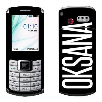   «Oksana»   Samsung S3310