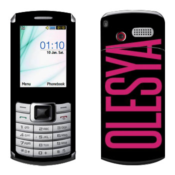   «Olesya»   Samsung S3310