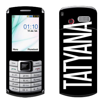   «Tatyana»   Samsung S3310
