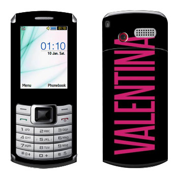  «Valentina»   Samsung S3310