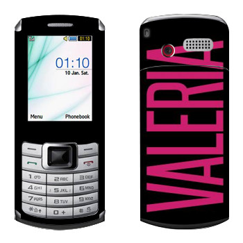   «Valeria»   Samsung S3310