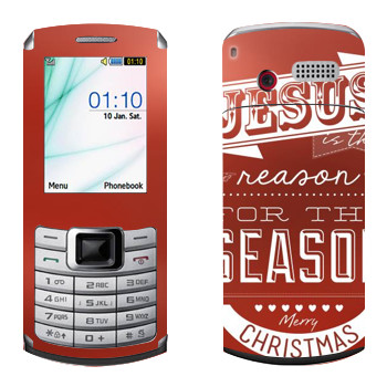  «Jesus is the reason for the season»   Samsung S3310