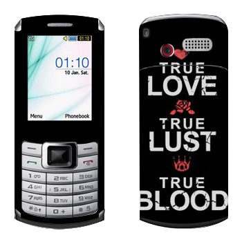   «True Love - True Lust - True Blood»   Samsung S3310