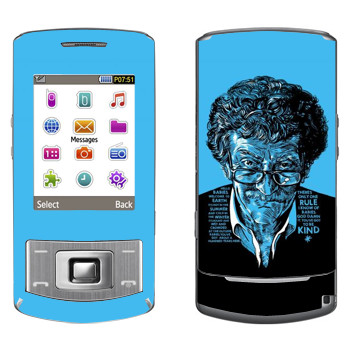   «Kurt Vonnegut : Got to be kind»   Samsung S3500 Shark 3
