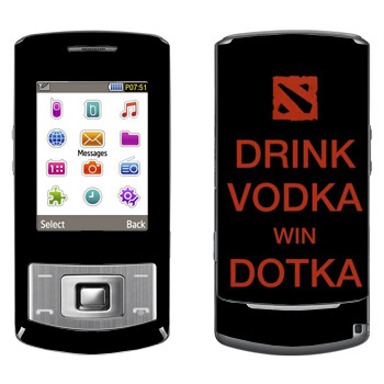   «Drink Vodka With Dotka»   Samsung S3500 Shark 3