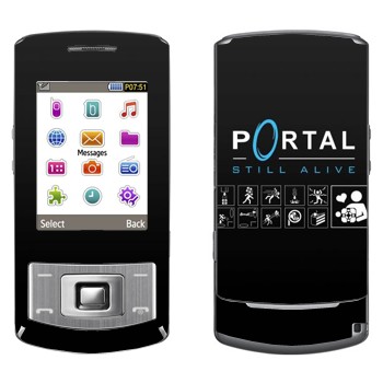   «Portal - Still Alive»   Samsung S3500 Shark 3