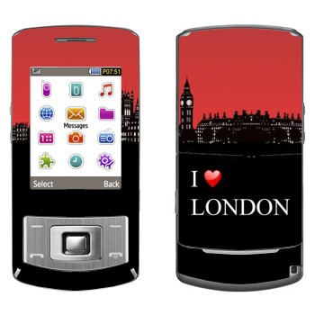   «I love London»   Samsung S3500 Shark 3