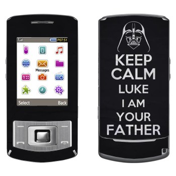   «Keep Calm Luke I am you father»   Samsung S3500 Shark 3