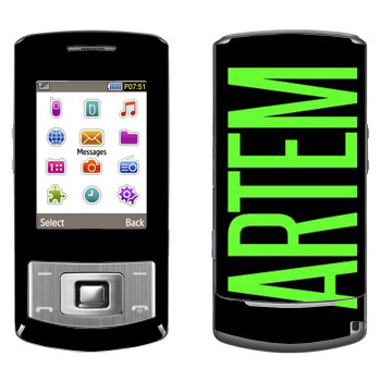   «Artem»   Samsung S3500 Shark 3