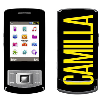  «Camilla»   Samsung S3500 Shark 3