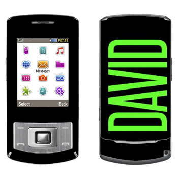   «David»   Samsung S3500 Shark 3