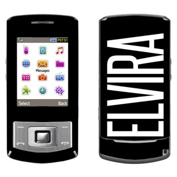   «Elvira»   Samsung S3500 Shark 3