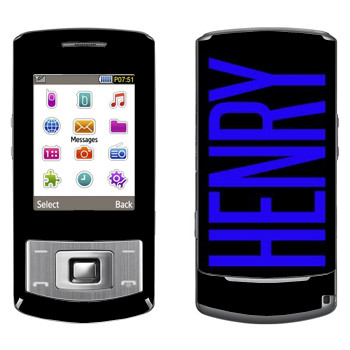   «Henry»   Samsung S3500 Shark 3