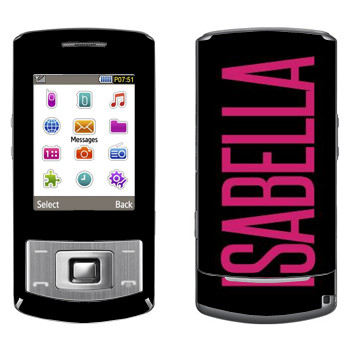   «Isabella»   Samsung S3500 Shark 3
