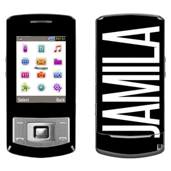   «Jamila»   Samsung S3500 Shark 3
