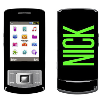   «Nick»   Samsung S3500 Shark 3