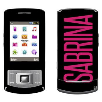   «Sabrina»   Samsung S3500 Shark 3