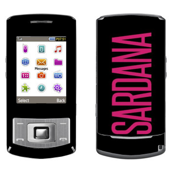   «Sardana»   Samsung S3500 Shark 3