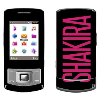   «Shakira»   Samsung S3500 Shark 3
