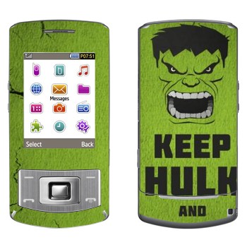   «Keep Hulk and»   Samsung S3500 Shark 3