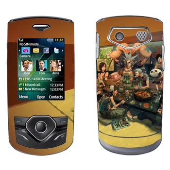   «One Piece - »   Samsung S3550