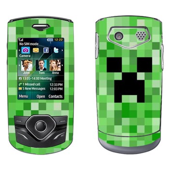   «Creeper face - Minecraft»   Samsung S3550