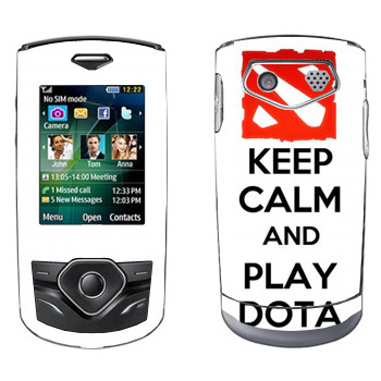   «Keep calm and Play DOTA»   Samsung S3550