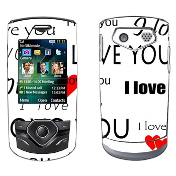   «I Love You -   »   Samsung S3550